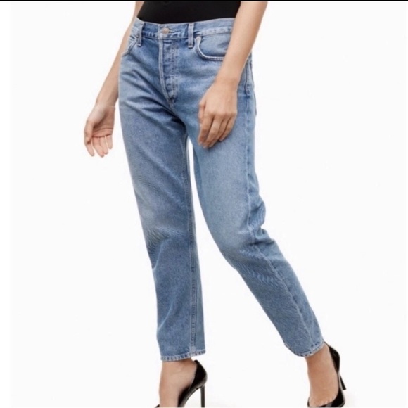 Talula x Agolde High Rise Tapered Jeans - Picture 2 of 12